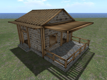 [SL]Rustic Building #1_2019 Copy/Mod - 8 prims only (50% OFF)