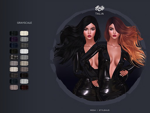 Exile - Talia - Grayscale