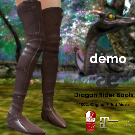[ae] Dragon Rider Boots DEMO