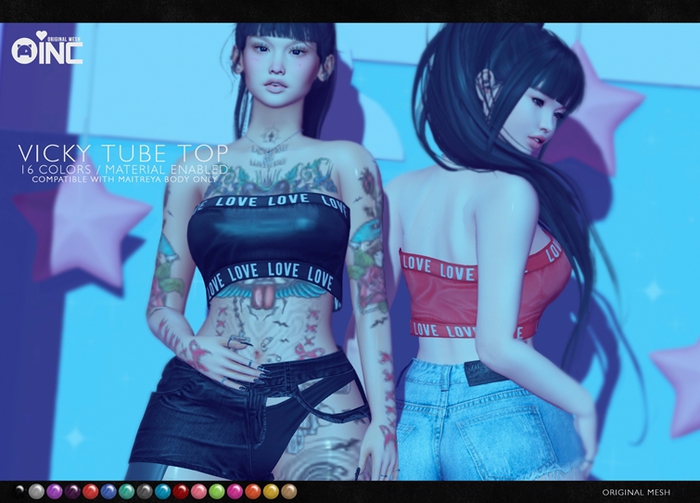 Oinc - Vicky Tube Top -ADD-