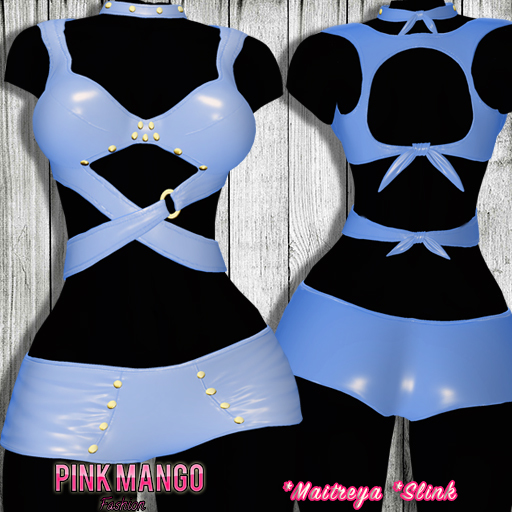 *Pink Mango* Andrea BABY BLUE