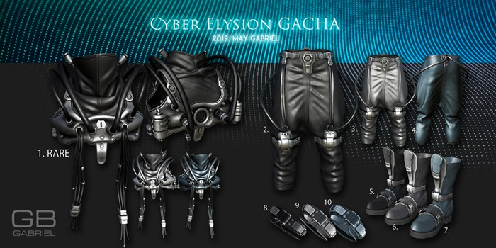 9.::GB::Cyber Bangle / Silver