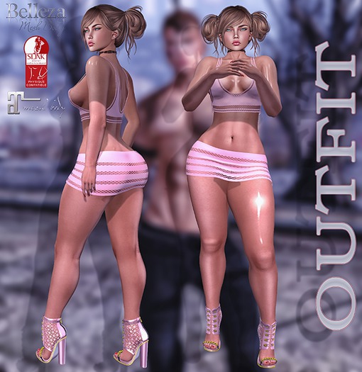 J.C OUTFIT # 97 # Pink