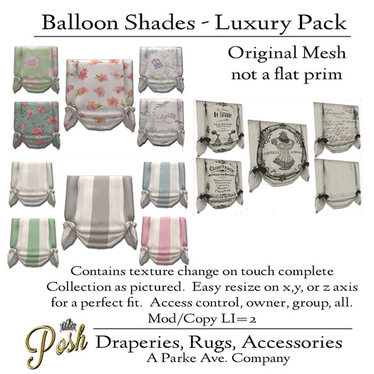 [Posh]Balloon Shade - Luxury Pack Texture Change