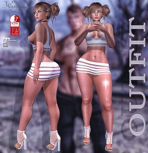 J.C OUTFIT # 98 # Branco