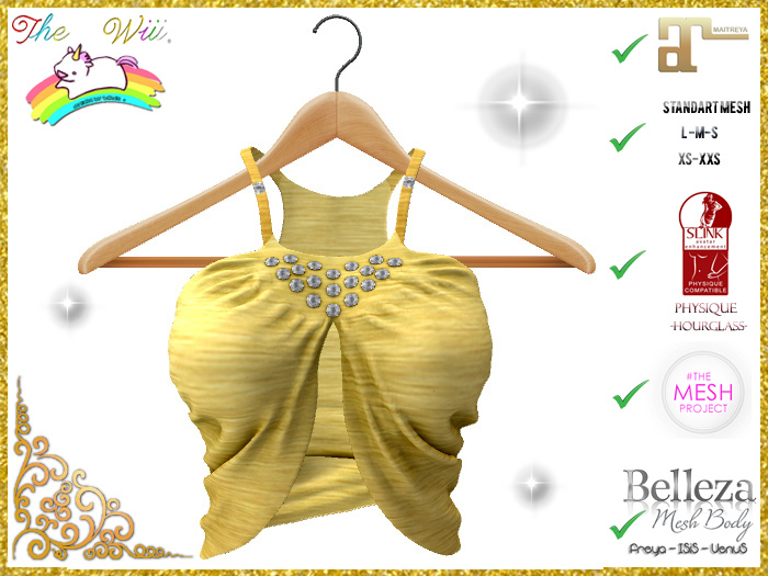 Tank Top Diamond Gold