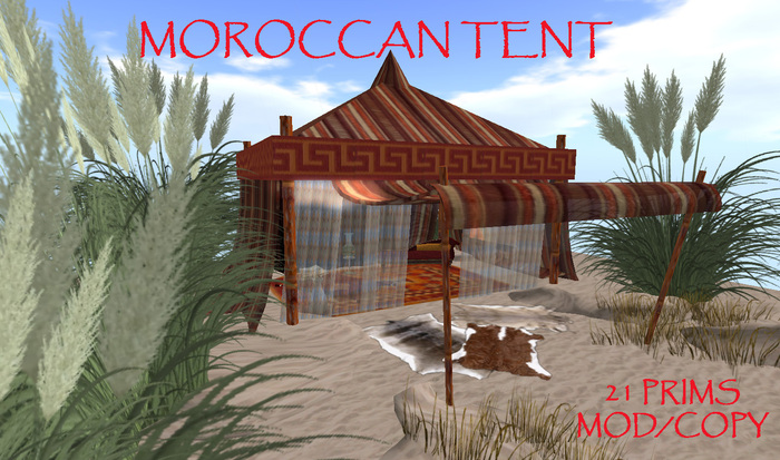 Morocan Tent / Orange