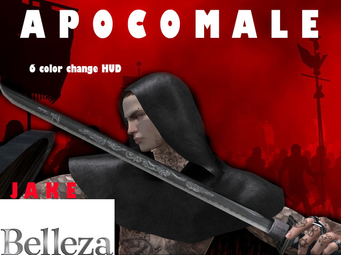 Hooded Cape Suede - Jake