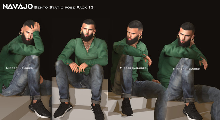 Navajo - Bento Static Pose Pack 13