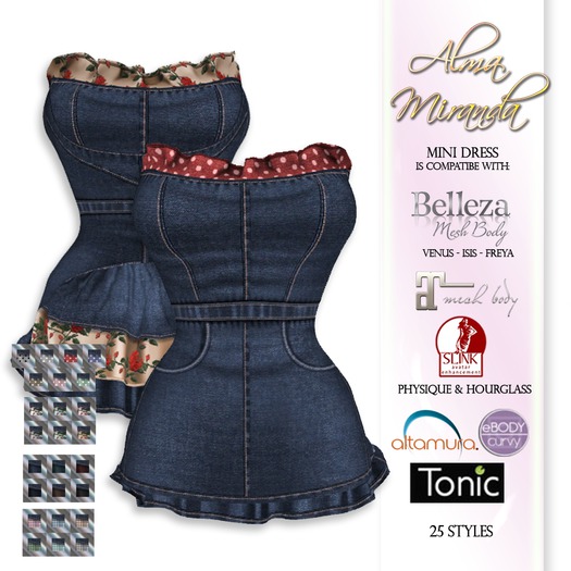 .: AlmaMiranda :. Charmed Fatpack Denim Dress