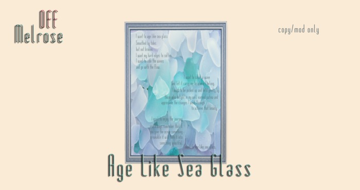 [offM] Age Like Sea Glass BOXED