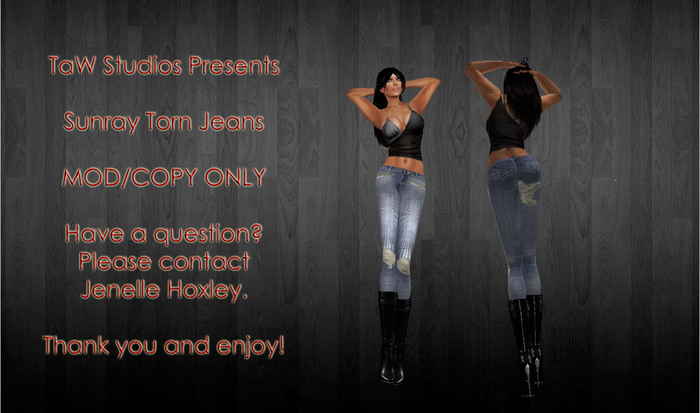 Sunray Torn Jeans
