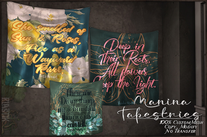 :[P]:- Manina Tapestries:// FATPACK + Bonus