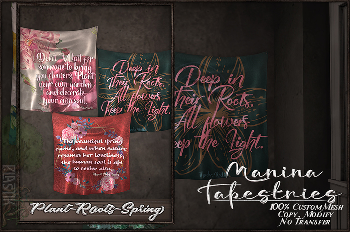 :[P]:- Manina Tapestries:// Plant-Root-Spring