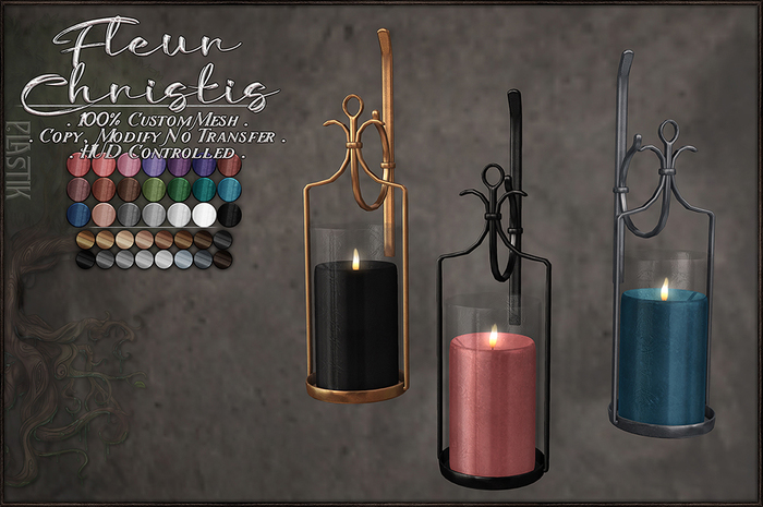:[P]:- Christis sconce:// Fleur