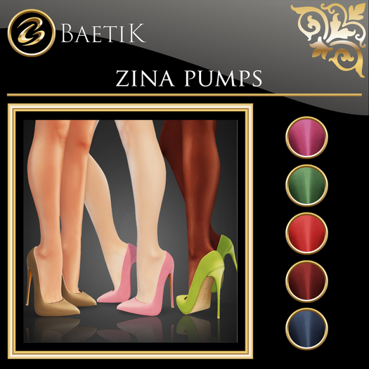 Baetik : Zina Pumps : Jewel