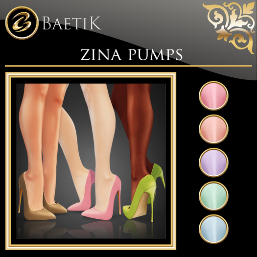 Baetik : Zina Pumps : Pastry
