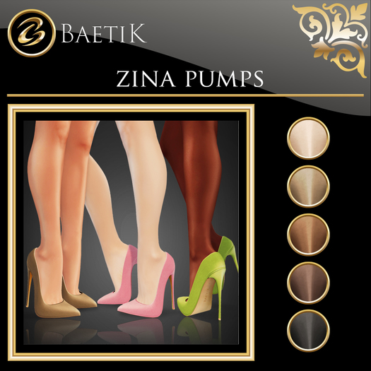 Baetik : Zina Pumps : Essence