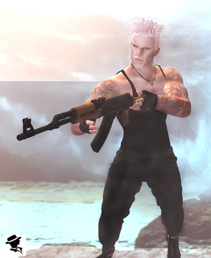 BENTO POSE (019) + Ak47 