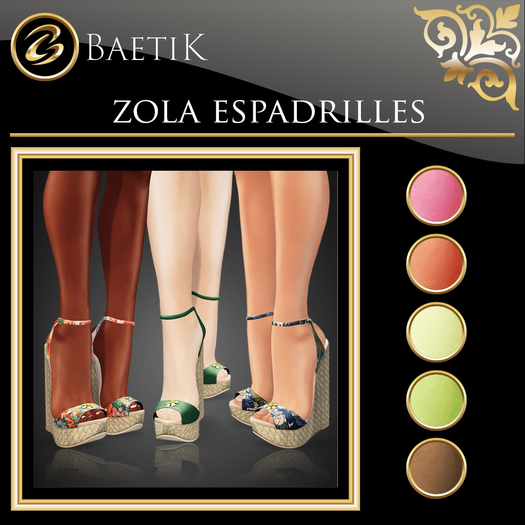 Baetik : Zola Espadrille : Allure