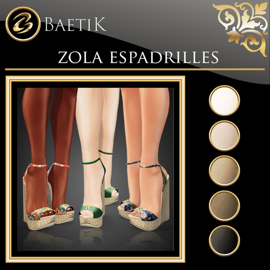 Baetik : Zola Espadrille : Essence