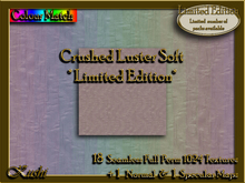 !Kushi! CrushedLusterSOFT LE Textures -WearToUnpack