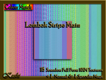 Lombok Stripe Main Textures
