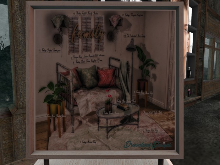 6.DD Vintage Round Rug Boxed