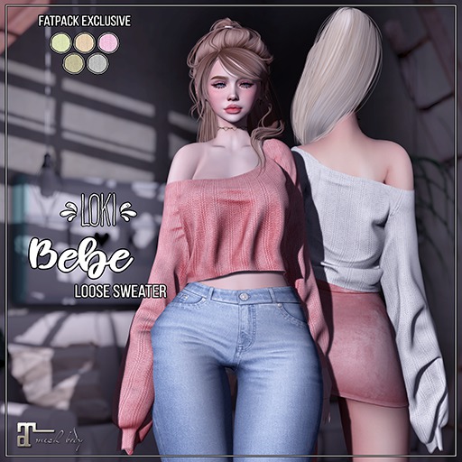 Loki - Bebe Loose Sweater - FATPACK