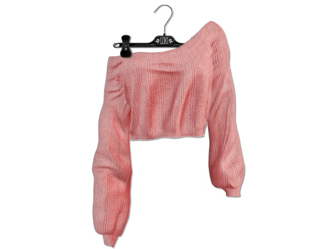 Loki - Bebe Loose Sweater - Peach