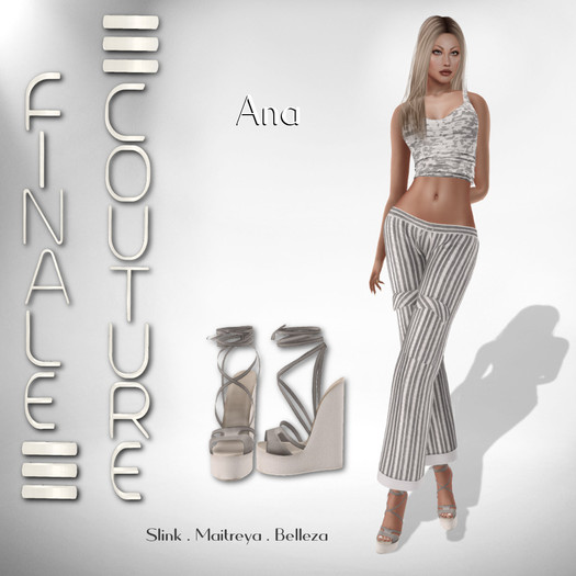 Finale Couture Ana- Grey(Boxed)