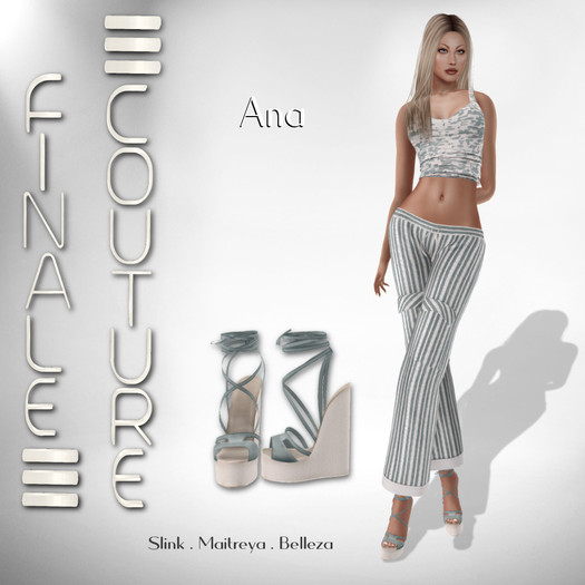 Finale Couture Ana- Aqua(Boxed)