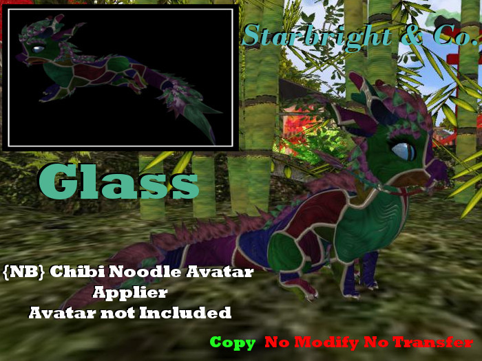 Starbright & Co. NB Noodle Applier (Glass) (ADD to Open)