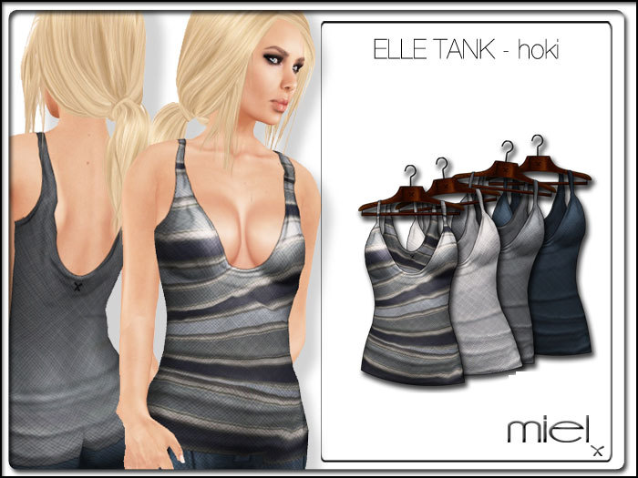 MIEL ELLE tanks - hoki