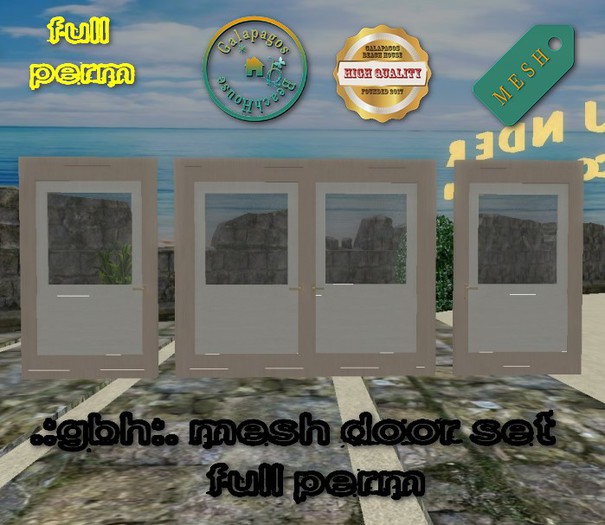 .:GBH:. Mesh door set beige fullperm
