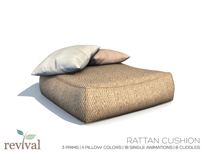 .:revival:. rattan cushion