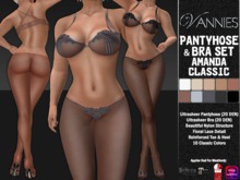 VANNIES Pantyhose & Bra Set Amanda Classic (Belleza, Maitreya, Slink, Omega)