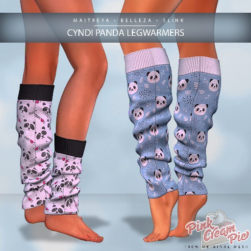 !PCP :: Cyndi Legwarmers [Panda Pack]