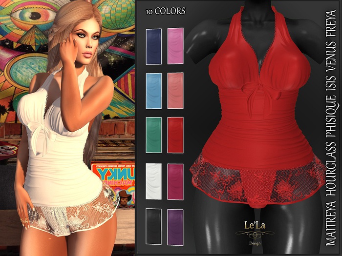 {Le'La} Scarlet Body set Lace