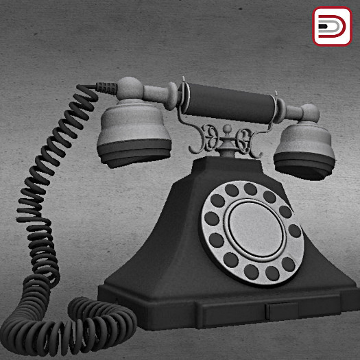 [Danielito] Classic Rotary Phone