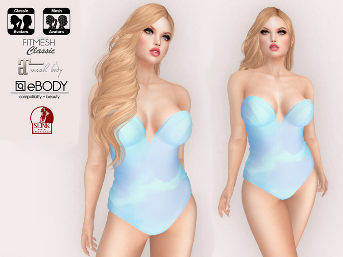 Lovers : Swimsuit : Blue Ocean