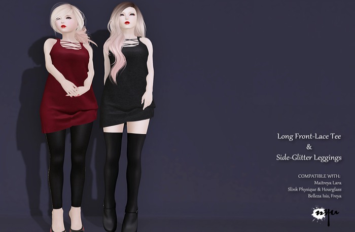 NYU - Long Front-Lace Tee, DEMO