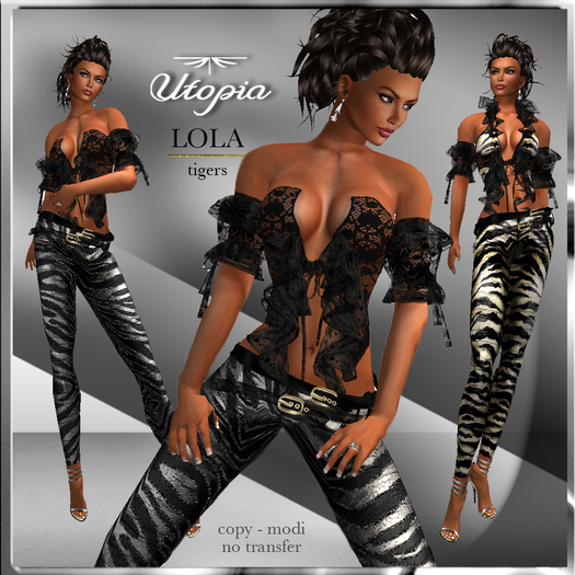 Utopia LOLA tigers - Appliers Included!