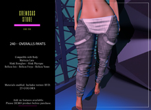 .:: Cremosas Store ::. 240 - Overalls Pants + HUD 25 COLORS