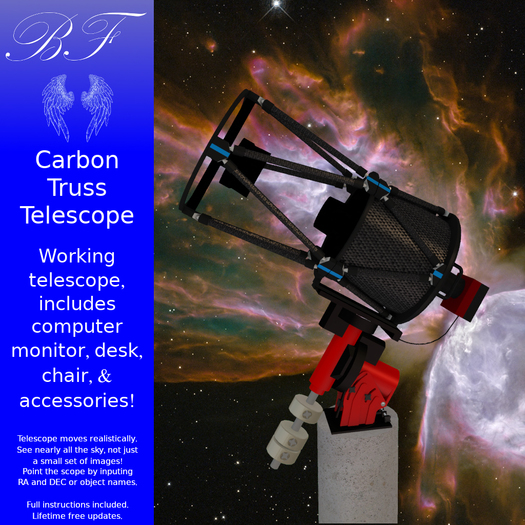 BF Carbon Truss Telescope (boxed)