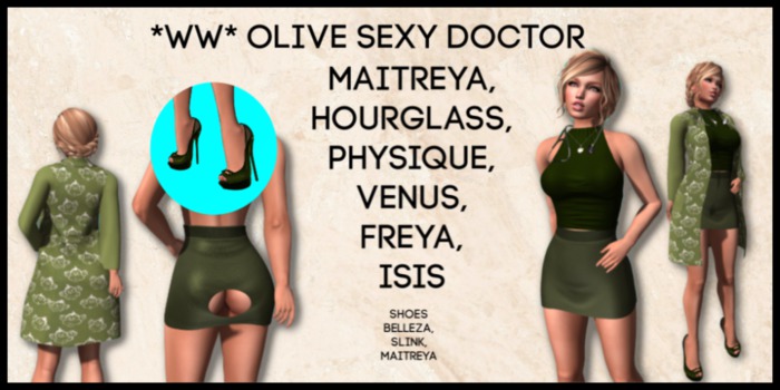 *WW* Olive Sexy Doctor