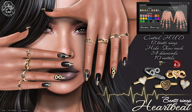 ... SpotCat ... Heartbeat - Bento rings
