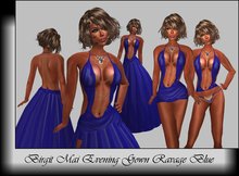 Birgit Mai Ravage Evening Gown Blue (BOXED)