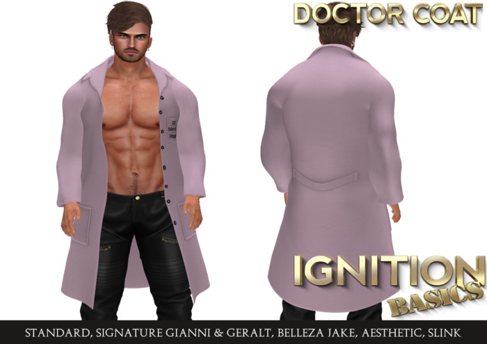 Ignition Doctor Coat Pink