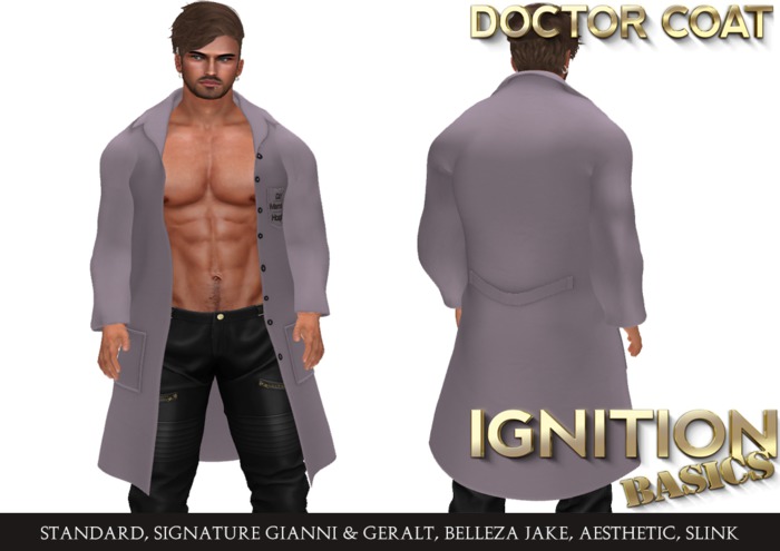 Ignition Doctor Coat Purple